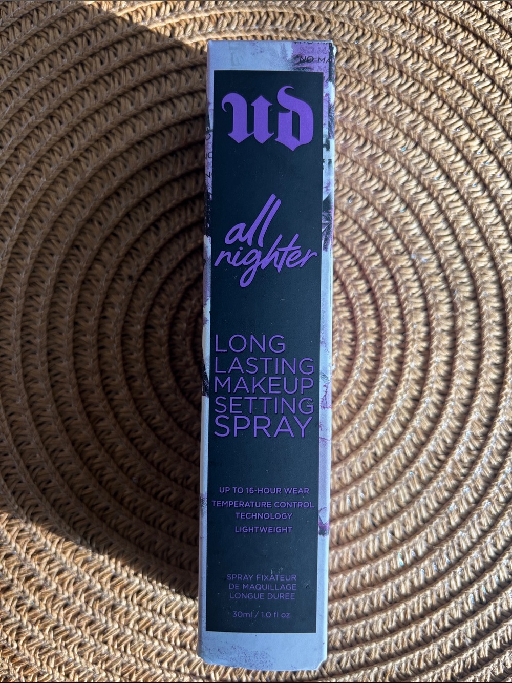 Urban Decay All Nighter Makeup Setting Spray - lightweight 1 fl oz NEVER USED